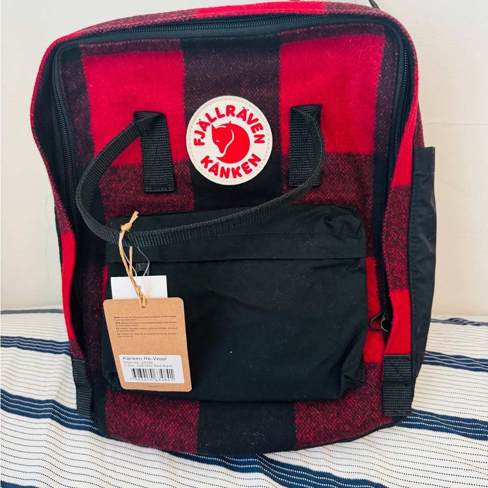 NWT Fjallraven Kanken Re-wool backpack
